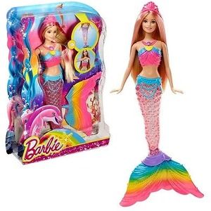 barbie sirena arcobaleno amazon